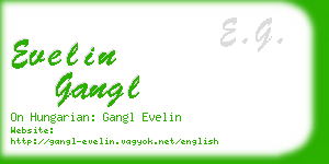 evelin gangl business card